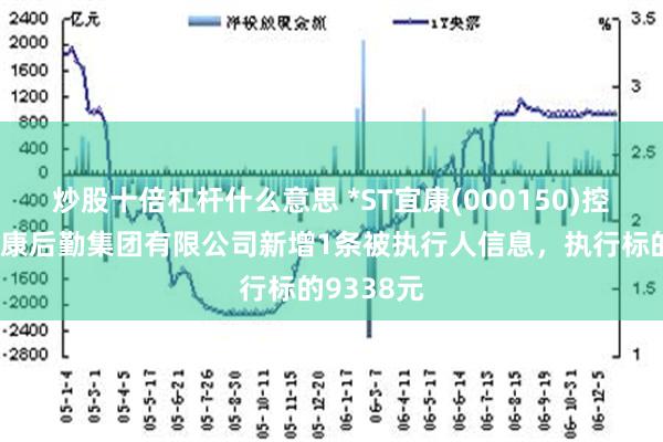 炒股十倍杠杆什么意思 *ST宜康(000150)控股的众安康后勤集团有限公司新增1条被执行人信息，执行标的9338元
