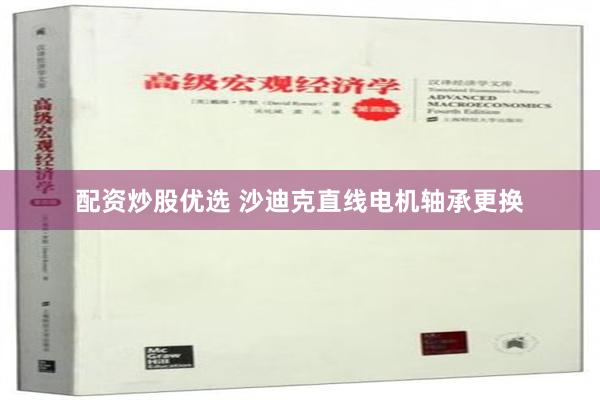 配资炒股优选 沙迪克直线电机轴承更换