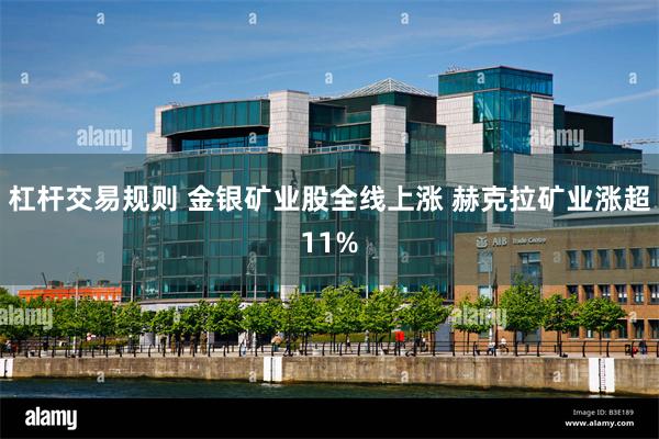 杠杆交易规则 金银矿业股全线上涨 赫克拉矿业涨超11%
