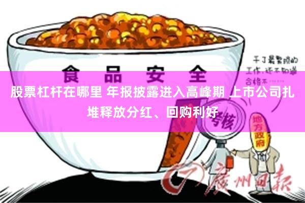 股票杠杆在哪里 年报披露进入高峰期 上市公司扎堆释放分红、回购利好