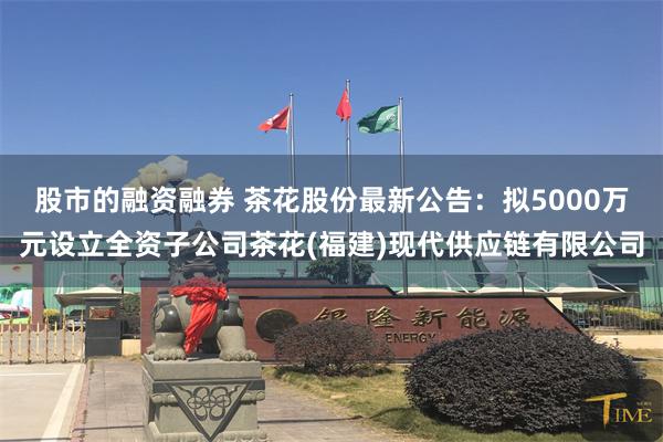 股市的融资融券 茶花股份最新公告：拟5000万元设立全资子公司茶花(福建)现代供应链有限公司