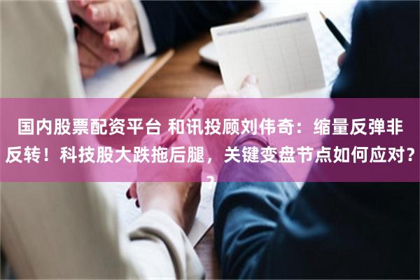 国内股票配资平台 和讯投顾刘伟奇：缩量反弹非反转！科技股大跌拖后腿，关键变盘节点如何应对？