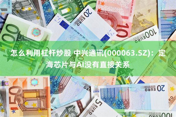 怎么利用杠杆炒股 中兴通讯(000063.SZ)：定海芯片与AI没有直接关系