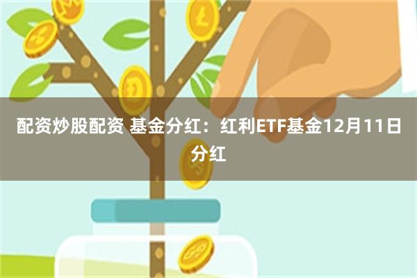 配资炒股配资 基金分红：红利ETF基金12月11日分红
